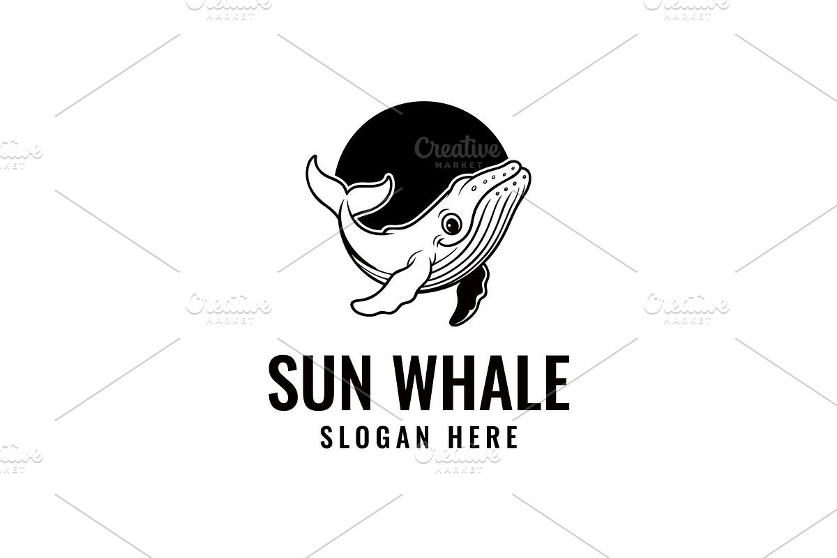 Sun Whale Logo, a Branding & Logo Template by Pixes (Photo 2 of 2)