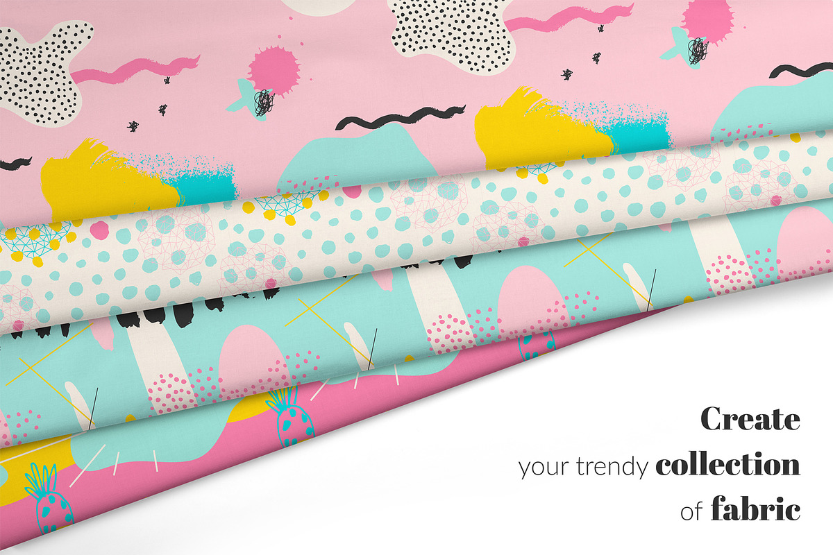 Flurry 32 Seamless Patterns Kit, a Pattern Graphic by Olha Kostiuk (Photo 5 of 11)