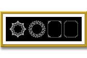 Set of decorative frames, a Pattern Graphic by RODINA (Thumbnail 2 of 3)