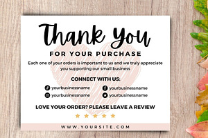 Business Thank You Card Canva 4