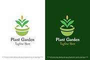 Garden Plant Pot Logo Icon Template, a Branding & Logo Template by Morvana Crew (Thumbnail 2 of 2)