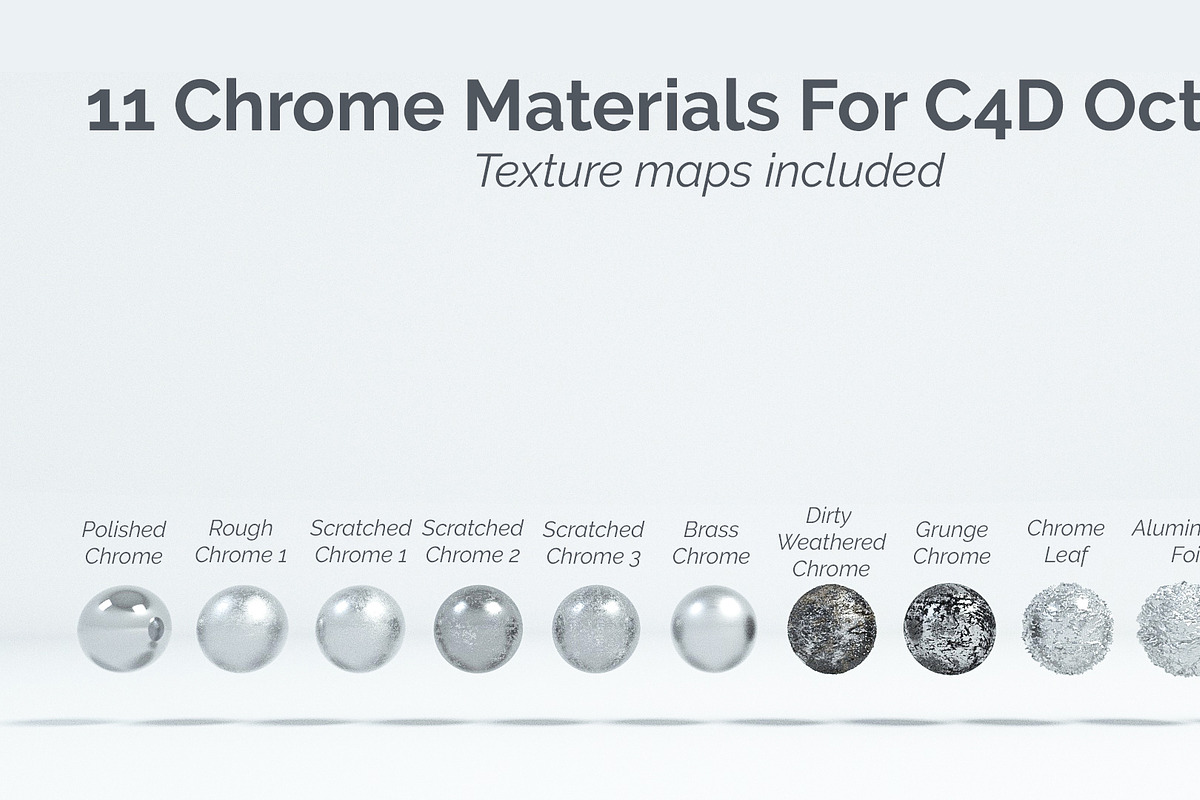60 Metal Materials for C4d Octane, a Textures & Material 3D Model by 3DTreatment (Photo 10 of 88)