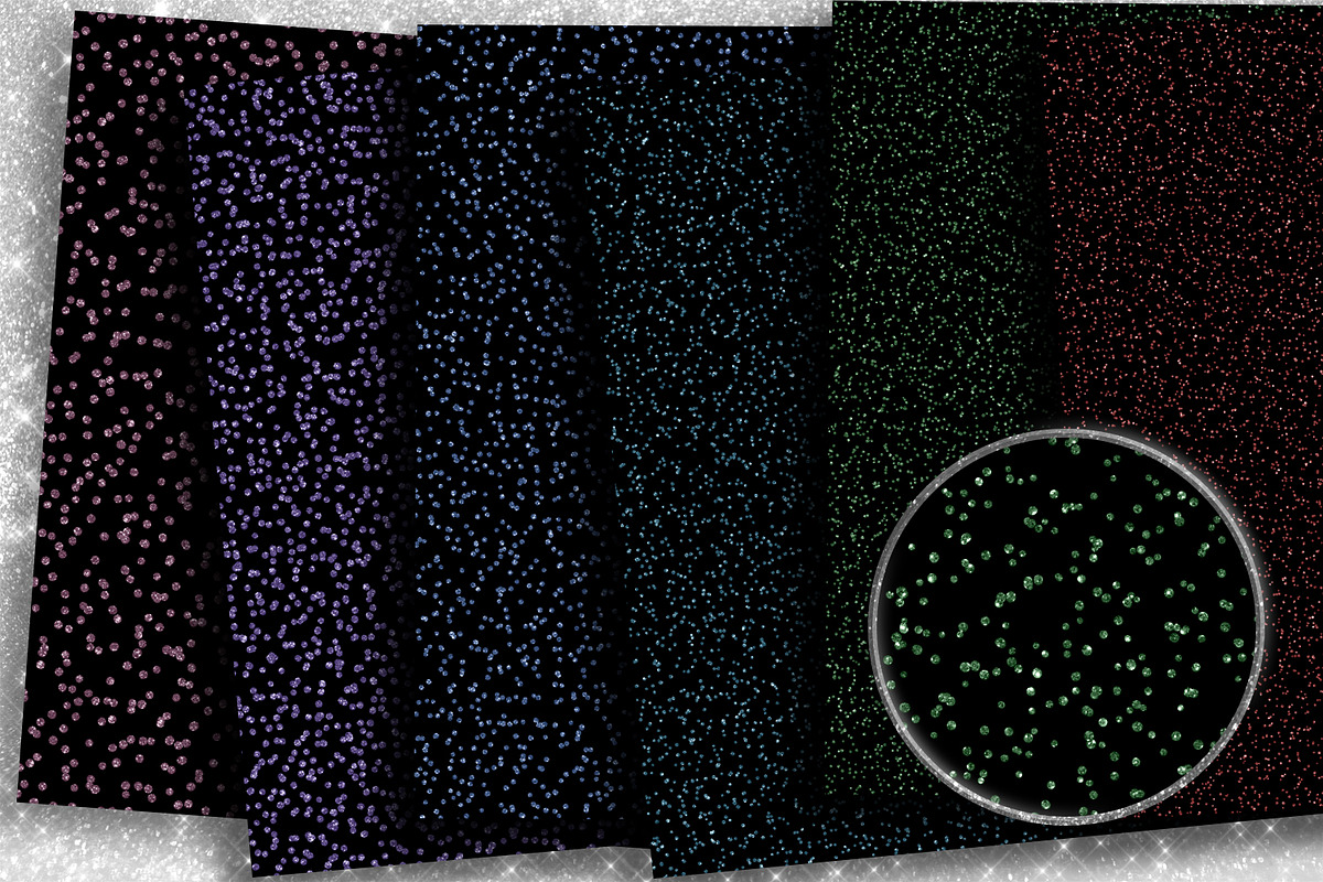 Glitterized Black, a Texture Graphic by Julie Campbell (Photo 5 of 10)