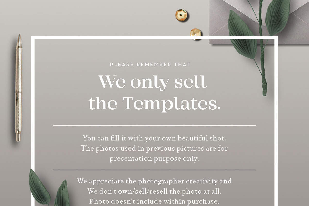 Birth Announcement Template BA002, an Invitation Template by Bellenity Design (Photo 3 of 3)