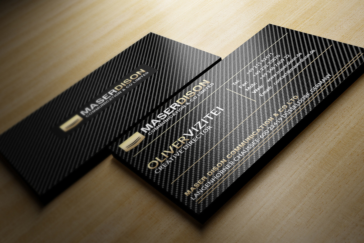 Carbon Business Card, a Business Card Template by Marvel (Photo 3 of 6)