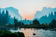 Artistic Oil Paint Effect Photoshop, an Action Add-On by liptouse (Thumbnail 3 of 9)