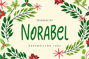 Norabel - Handwritten Font, a Handwritten Font by Brown Cupple (Thumbnail 1 of 4)
