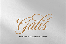 Galis Wedding Calligraphy Font