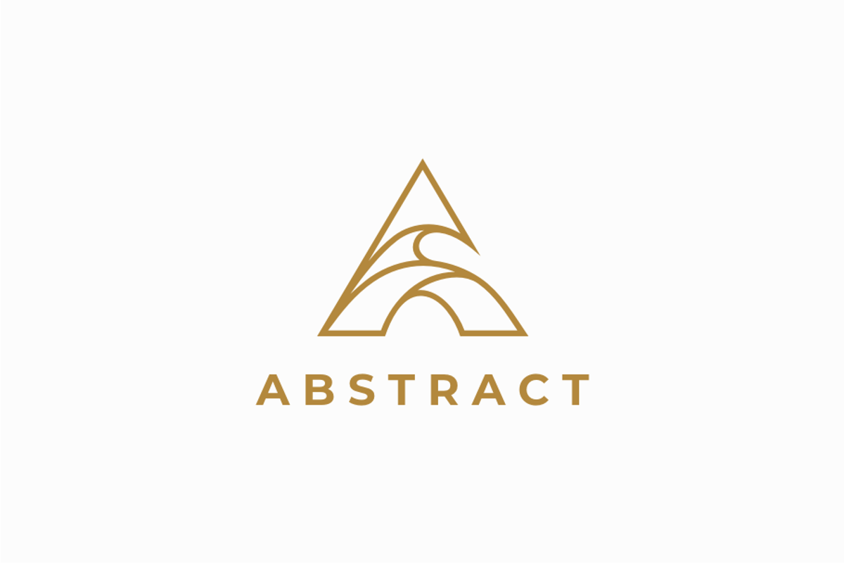 Abstract Letter A logo design, a Branding & Logo Template by yopie (Photo 2 of 4)