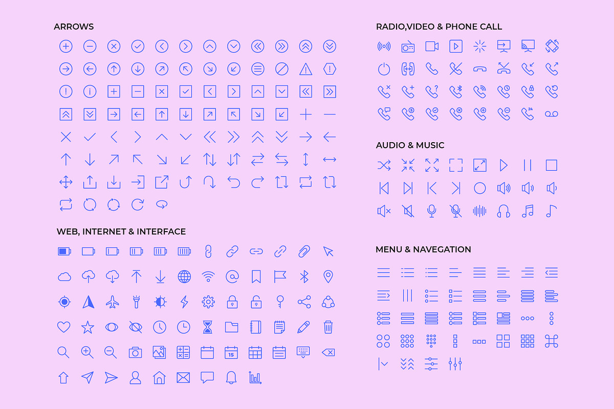 Mega Bundle: 500+ Vector Line Icons, an Icon by Abstracto-Create (Photo 5 of 10)