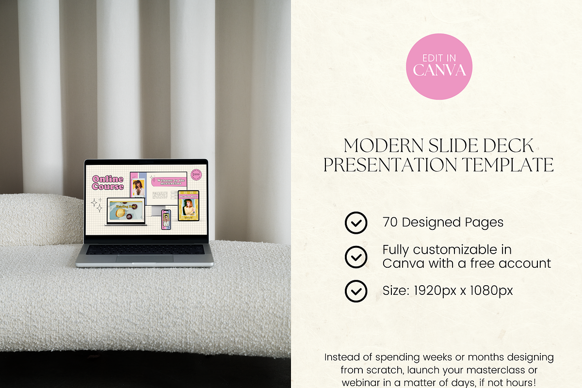 Canva Slide Deck Masterclass Webinar, a Presentation Template by ...