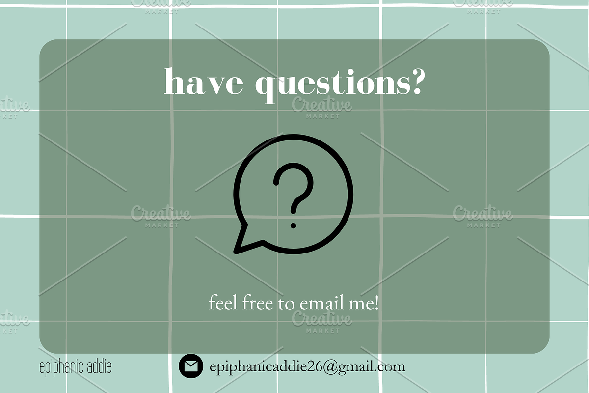 Organized Aesthetic Media Kit, a Design Template by Epiphanic Addie (Photo 4 of 4)