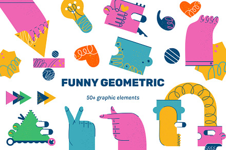Funny geometric shapes.
