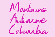 CS Alyaka Pixel, a Script Font by Craft Supply Co. (Thumbnail 6 of 8)