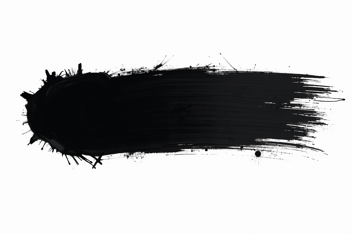Bold Ink Brush Stroke Bundle, an Illustration by Amazin_art (Photo 16 of 21)