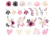 Valentine Day clip art, Romantic, an Illustration by Collart Studio (Thumbnail 4 of 10)