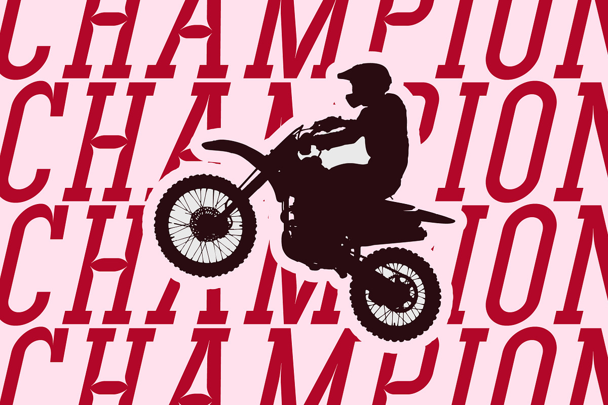 Gluttoner Inktrap | Vintage & Bold, a Serif Font by Lettertype Studio (Photo 14 of 15)