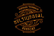 Aureli Vintage Display Font, a Serif Font by Luna Shop (Thumbnail 7 of 10)