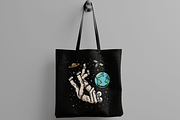 Floating Skeletons in Space, an Object Illustration by nomlimo.com (Thumbnail 2 of 3)