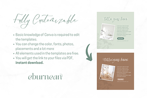 Sage Green Instagram Post Templates