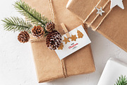 Christmas and New Year Backgrounds., a Decorative Illustration by Chuhastock (Thumbnail 8 of 14)