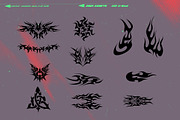 40 New Tribal, a Decorative Illustration by HYPER HIROⓇ (Thumbnail 4 of 4)