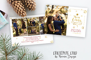 Christmas Card Template 003