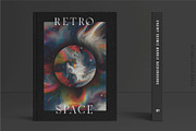 Retro Space: Backgrounds, a Texture Graphic by Amy Louise Baker (Thumbnail 2 of 6)