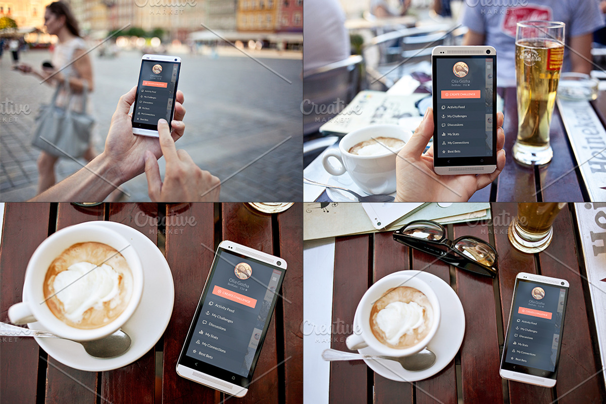12 Android photo mockups, an Android Mockup by show it better (Photo 5 of 5)