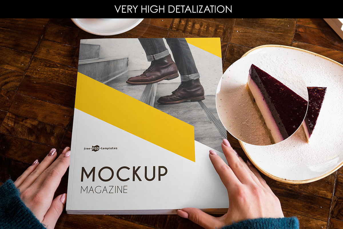 15 Magazine MockUps, a Books & Magazine Mockup by Free-PSD-Templates (Photo 2 of 7)