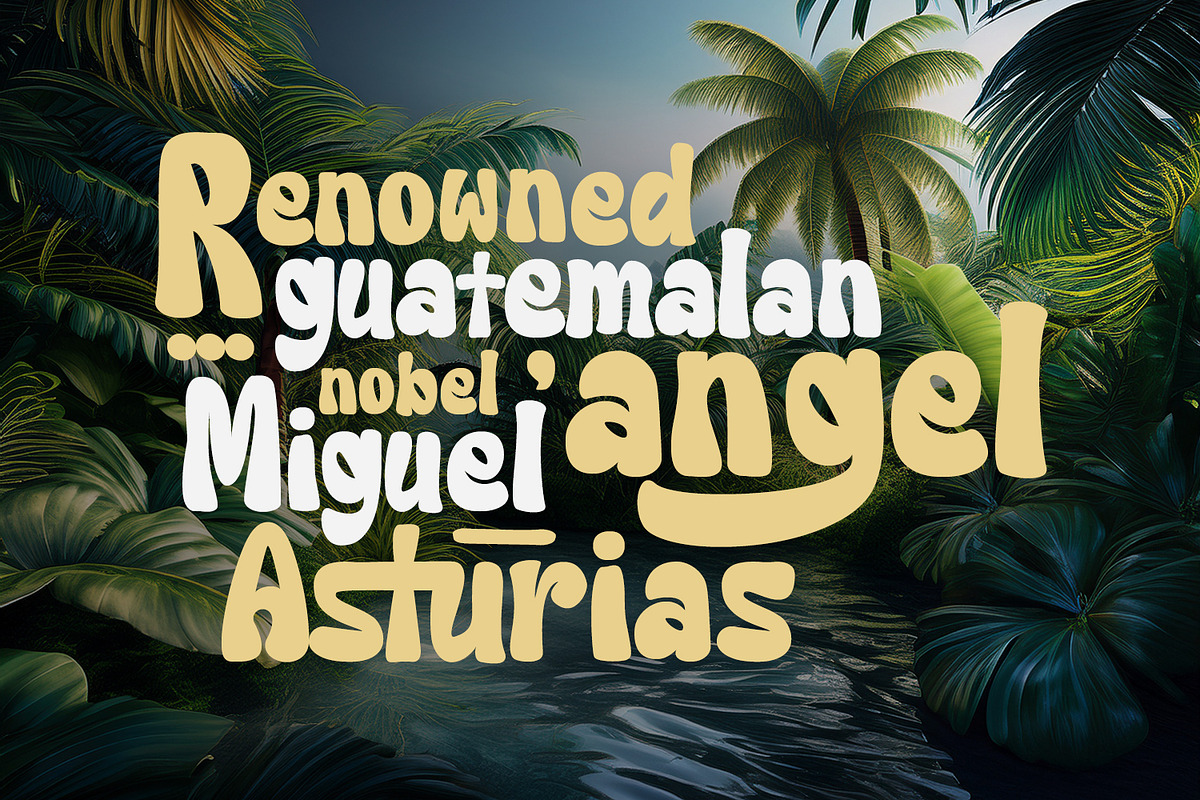 Circost Bemagor Modern Retro Groovy, a Serif Font by Maulana Creative (Photo 4 of 7)