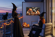 Halloween Witch Table Watercolor, a Seasonal Illustration by Floraphoria (Thumbnail 10 of 11)