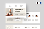 Conference Agenda | MS Word & Indd, a Brochure Template by Leaflove (Thumbnail 1 of 10)