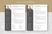 Modern Resume Template - Theodore, a Resume Template by AntDesignStudio (Thumbnail 5 of 18)