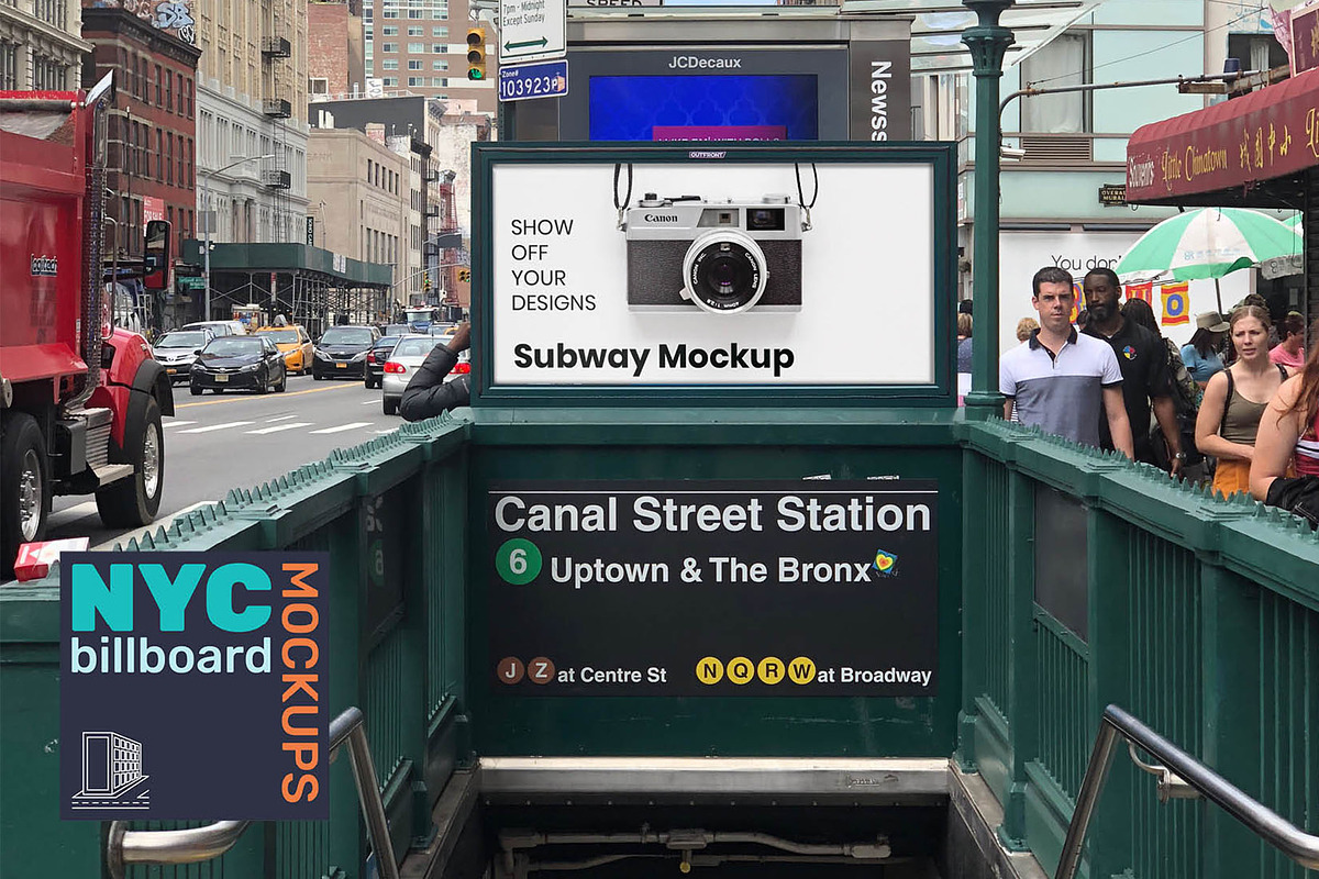 NYC Billboard Mockup Bundle, an Advertising Mockup by NYC Billboard Mockups (Photo 5 of 7)