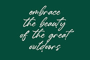 Hugetta Amphals Elegant Brush Font, a Script Font by Letterena Studios Script (Thumbnail 12 of 15)