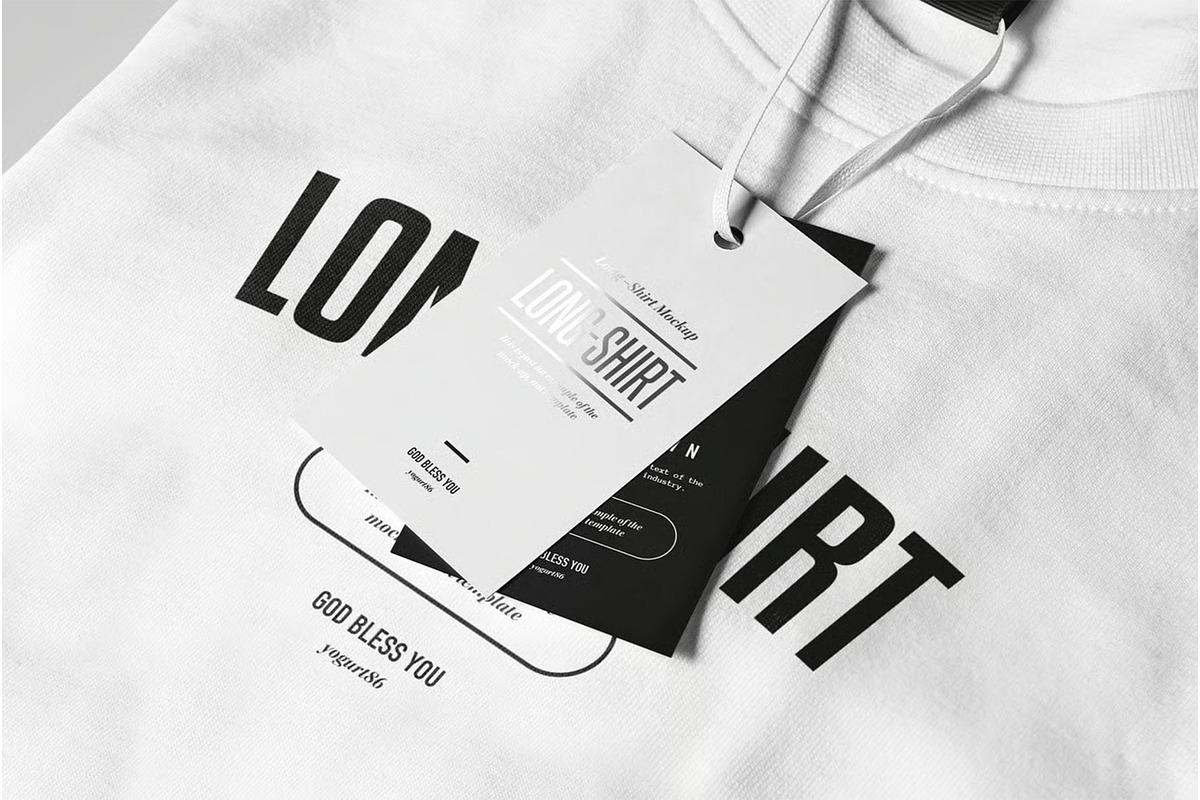 Long Shirt Mock-up, a Shirt Mockup by zippypixelstudio (Photo 4 of 10)