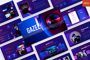 Gazeex - eSport Gaming PowerPoint, a Presentation Template by BeadyLab (Thumbnail 1 of 6)