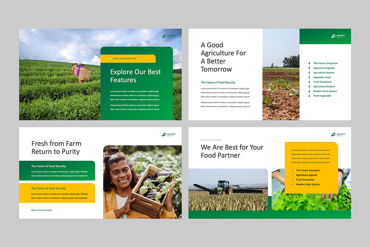 AGRIFARM - Agriculture Google Slides, a Presentation Template by rgbryand (Photo 6 of 9)