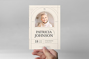 Funeral Program Template, a Flyer Template by BrandPacks (Thumbnail 3 of 6)