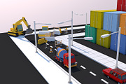 Low Poly City Town Pack, an Architecture 3D Model by multimedia4ds (Thumbnail 34 of 41)