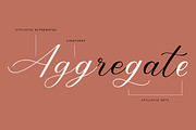 Abundant Script | Modern Calligraphy, a Script Font by Ian Irwanwismoyo (Thumbnail 7 of 7)