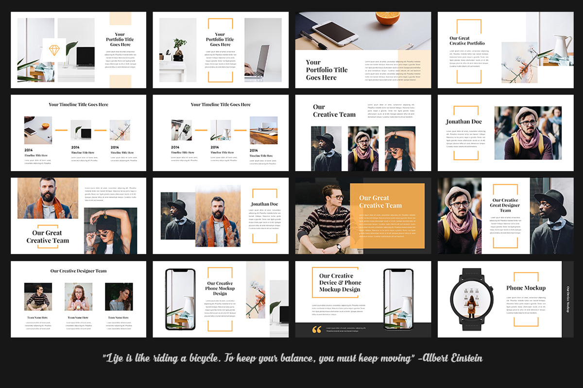 Grafico - Creative PowerPoint, a Presentation Template by desvibes (Photo 4 of 5)