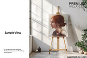 Boho Canvas Mockup - 4 Sizes, a Household Mockup by mock-ups (Thumbnail 4 of 8)