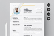 Clean Resume/CV, a Resume Template by Aspect_Studio (Thumbnail 1 of 5)