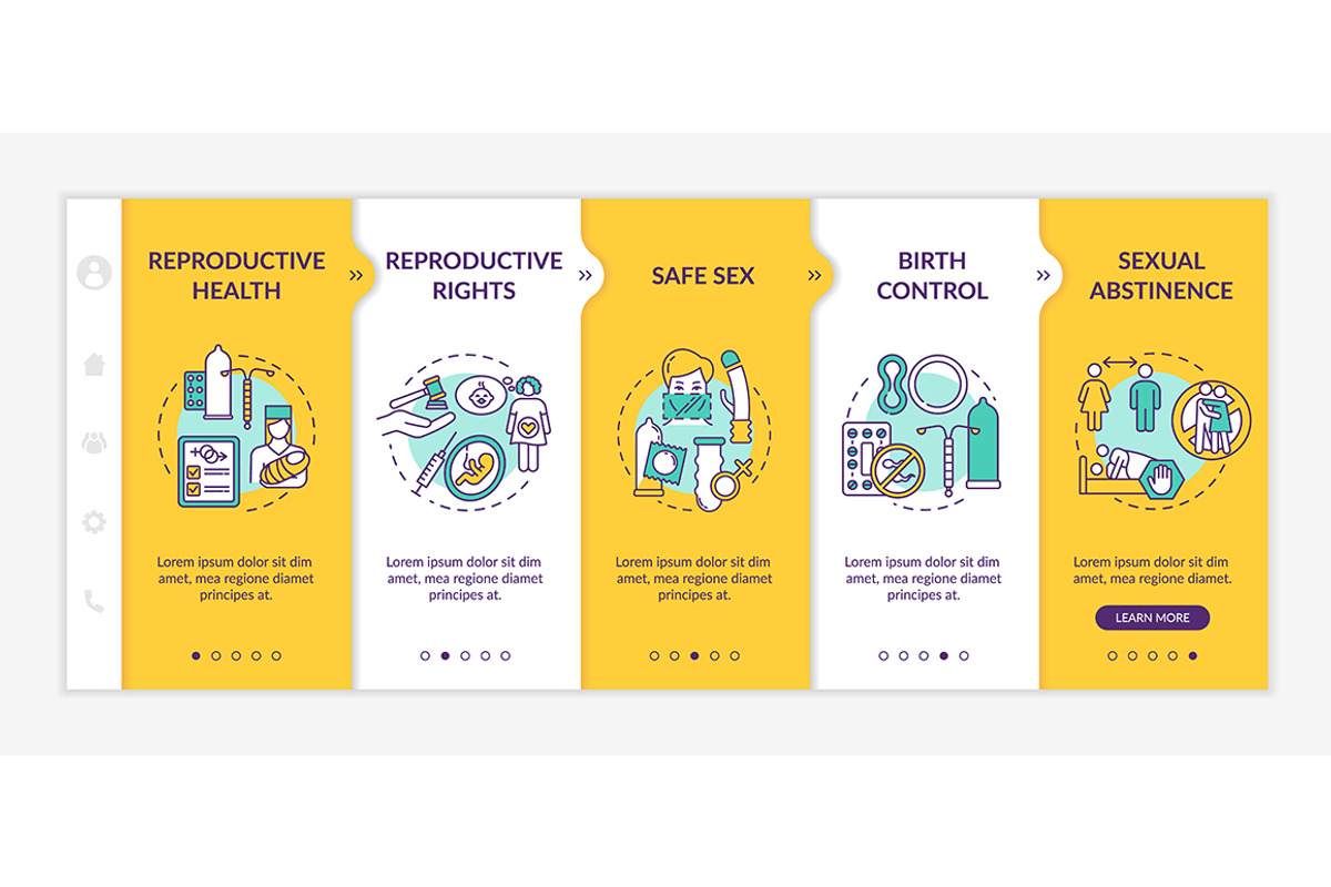 Reproductive system health web pages, a Templates & Theme by IMG Visuals