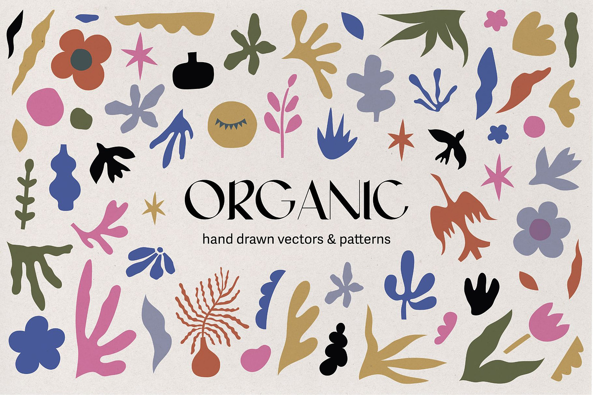 Organic Shapes and Patterns, an Object Illustration by vanloveart (Photo 1 of 7)