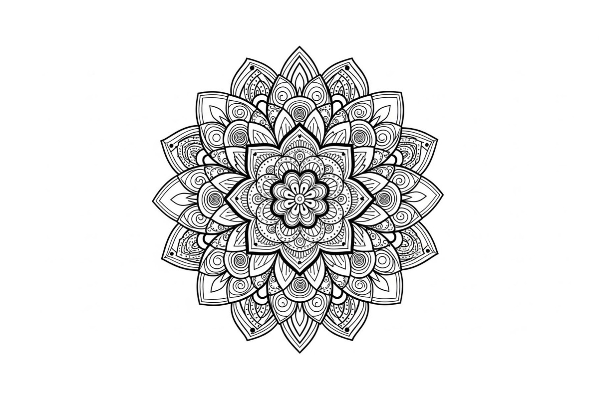 Mandala Flower SVG Bundle, an Illustration by Creativeshirt (Photo 27 of 31)
