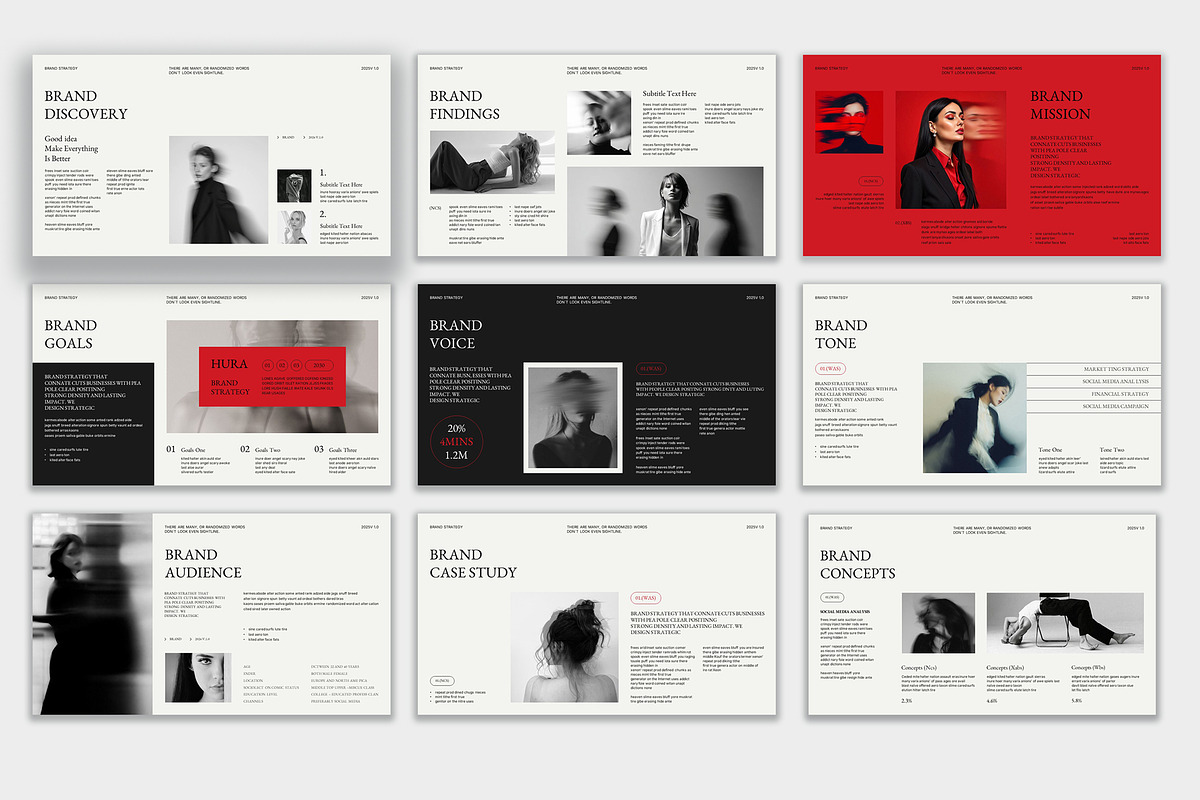 Brand Strategy Presentation, a Presentation Template by Pradaxa (Photo 6 of 7)