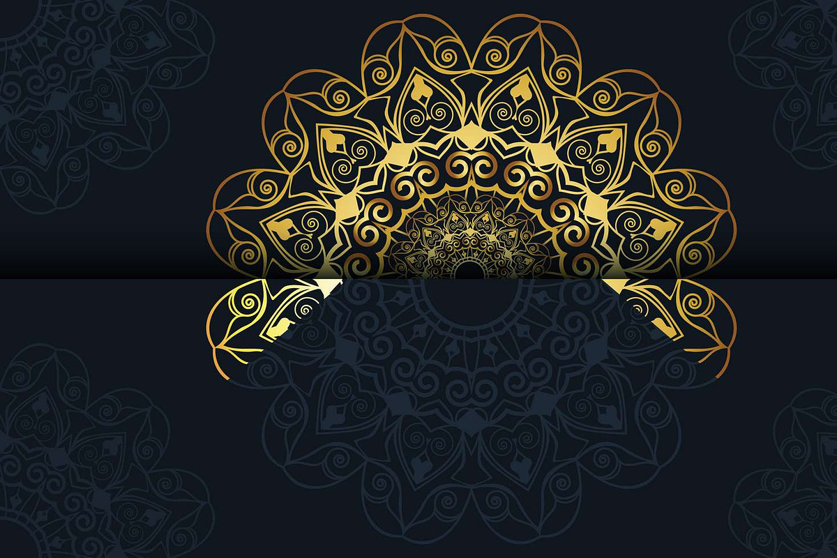 560+ Mandala Design Mega Collection, a Decorative Illustration by NJ Himel (Photo 57 of 289)